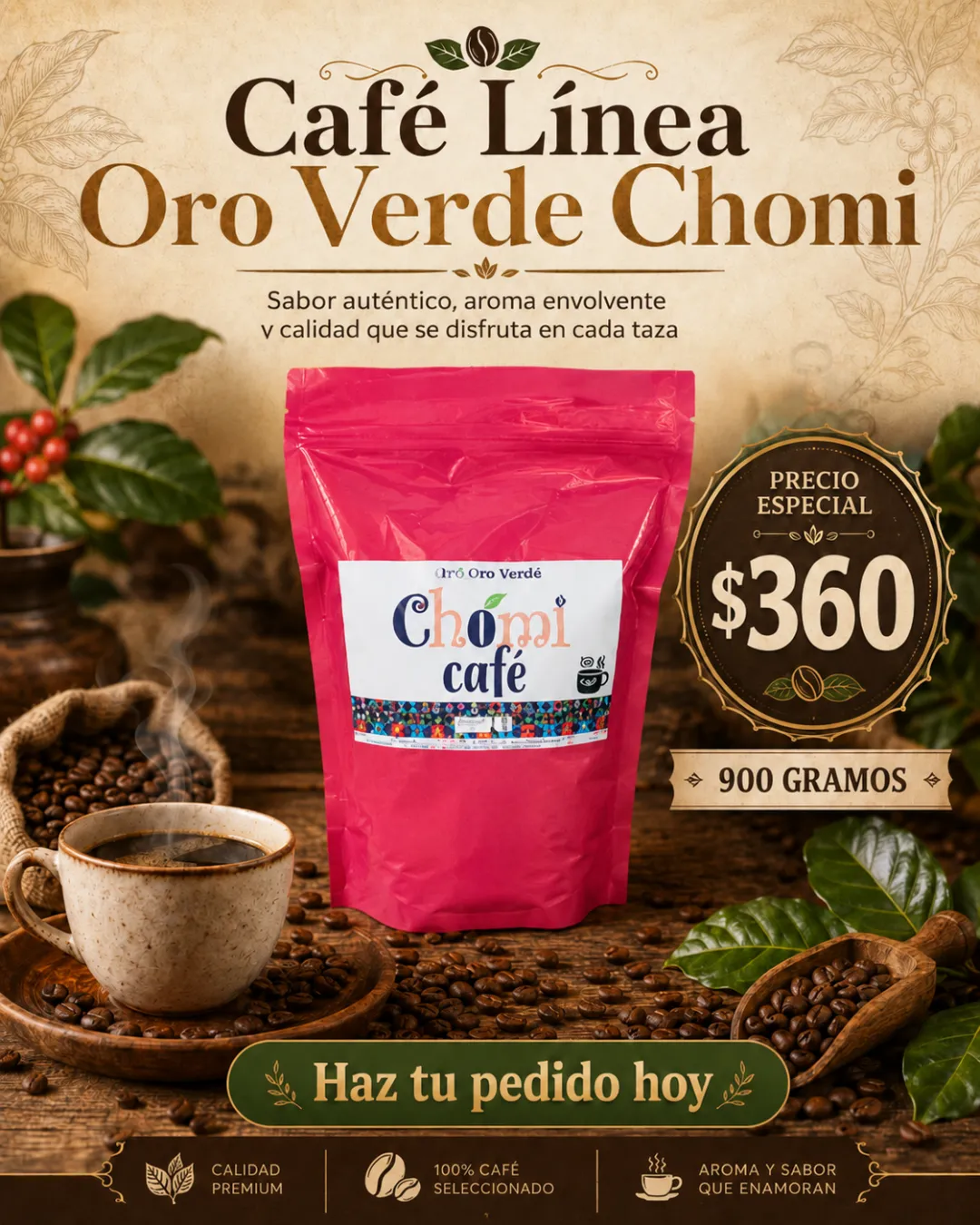 Chomi Oro Verde
